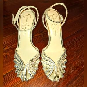 💎 Jessica Simpson Rhinestone Heels